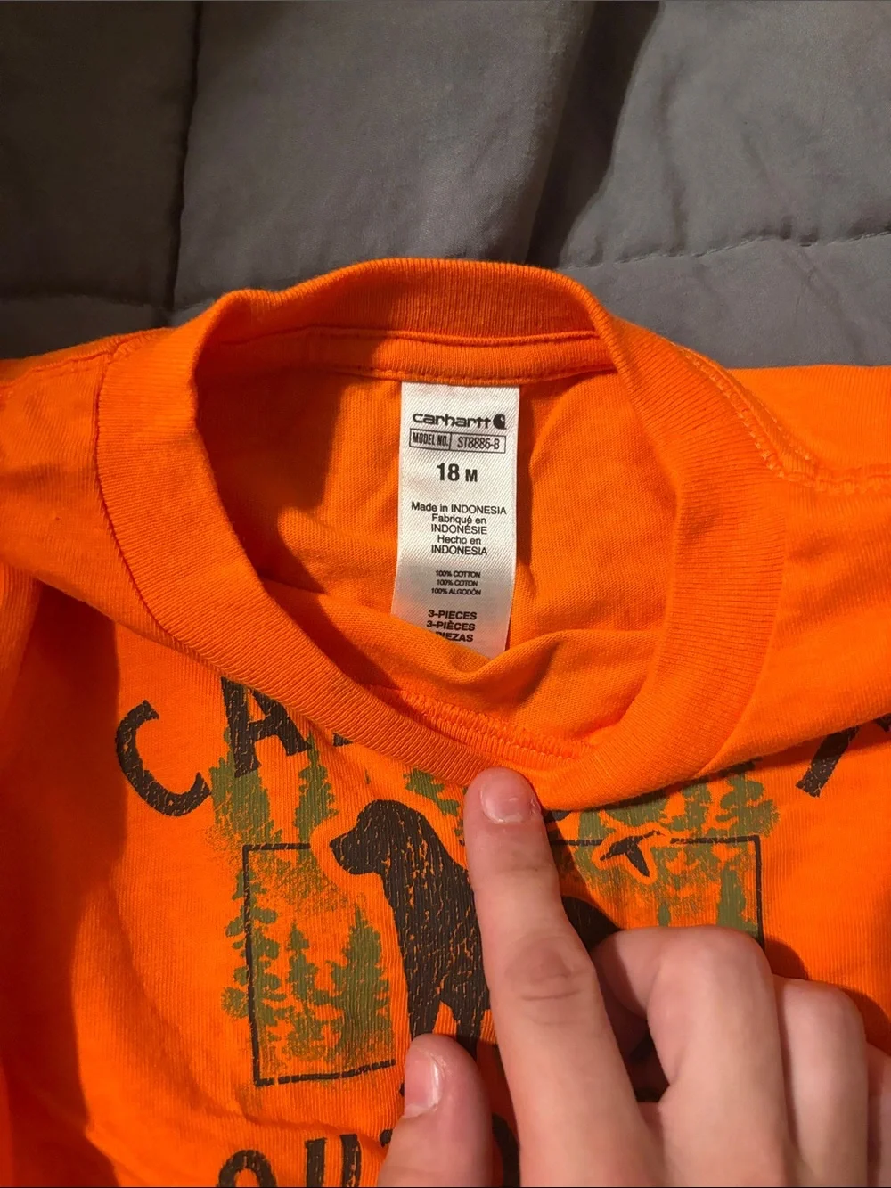 Carhartt bright orange